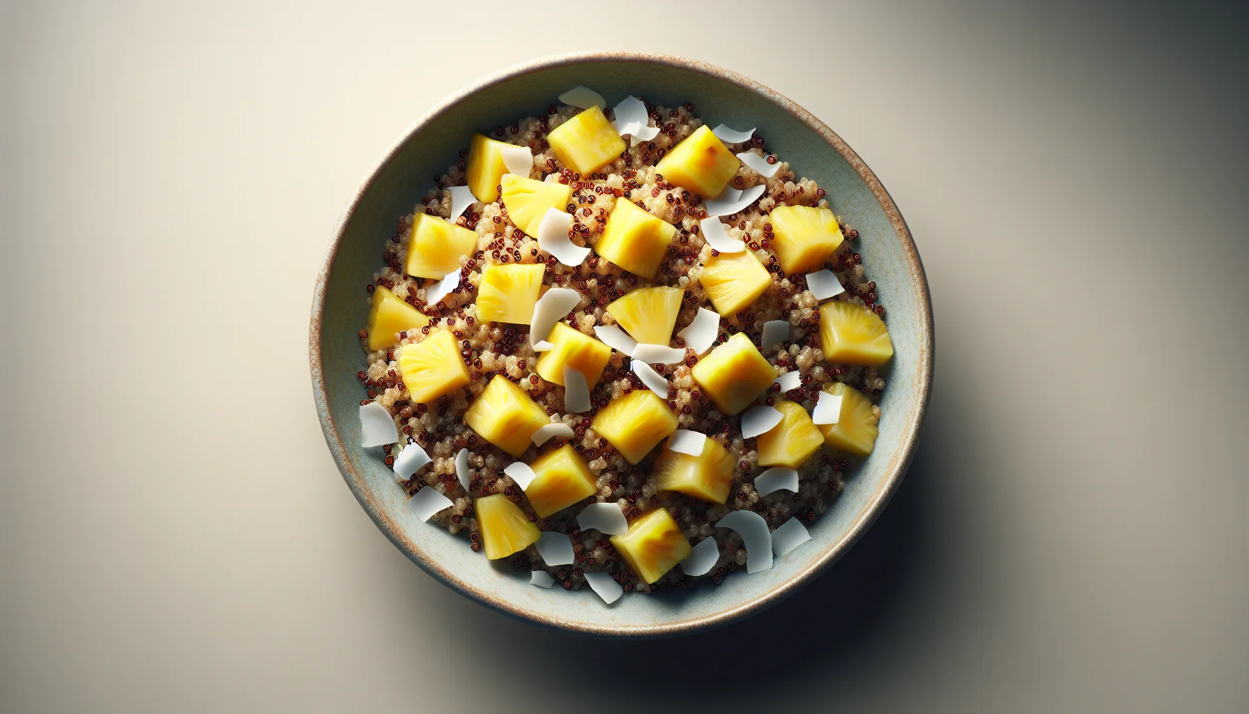 Inicio 4 Ensalada de Quinoa con Pina y Coco