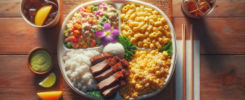 Almuerzo de Plato Hawaiano