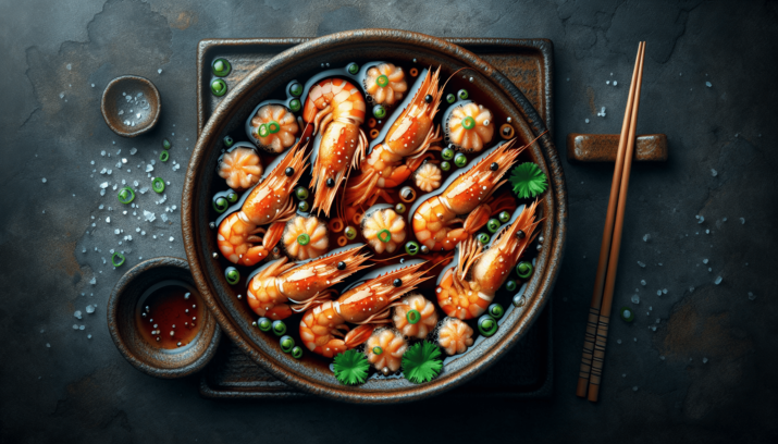 Amaebi langostinos dulces