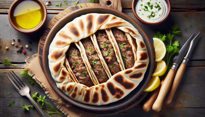 Arayes Pan pita relleno de carne 7k4bemu5a59d9ivd840sqkcu4u02r36ji2