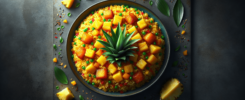Arroz Frito de Piña