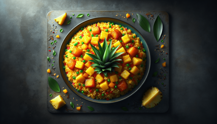 Arroz Frito de Piña