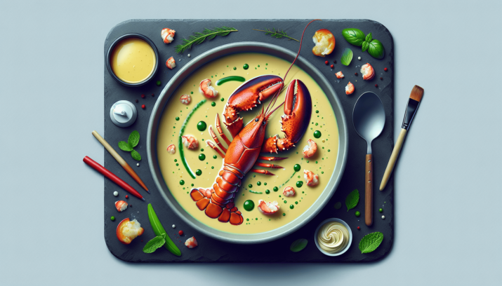 Receta de BISQUE DE LANGOSTA: cómo preparar una sopa saludable y sabrosa 9 BISQUE DE LANGOSTA (BISQUE DE LANGOSTA)