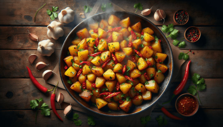 Receta saludable y sabrosa: BATATA HARRA – PAPAS PICANTES al estilo tradicional 5 Batata Harra Papas picantes 7n13cp9u85hp9r9pq2phuk83w4yldo9ge2