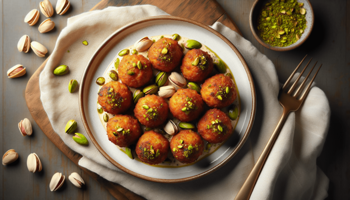 Receta saludable y sabrosa: BOLAS DE POLLO CON PISTACHO perfectas para cenas 5 Bolas de pollo con pistacho