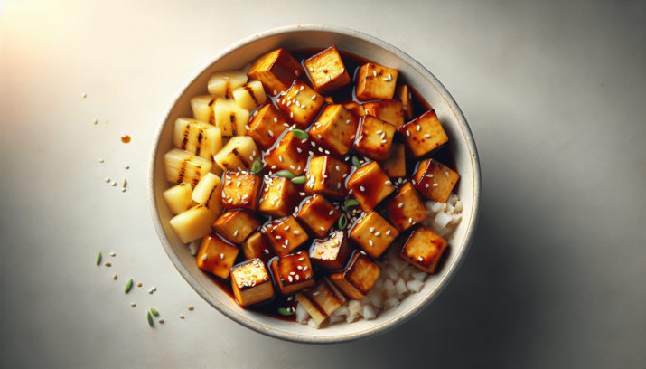Bowl de Tofu Huli Huli