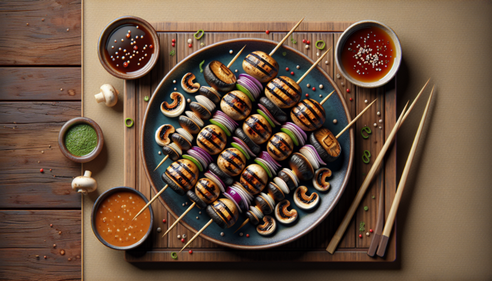 Brochetas de Portobello Teriyaki a la Parrilla 7k4beh04no3inhczdo0jbw03kb25wpteey
