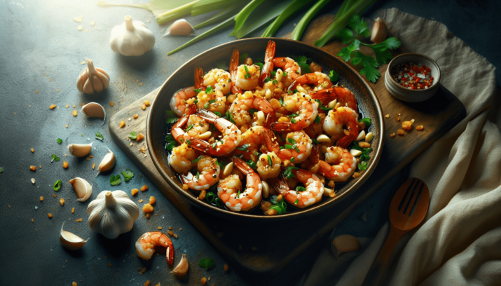 Receta de CAMARONES HAWAIANOS al ajillo: saludable y sabrosa 7 Camarones Hawaianos al Ajillo