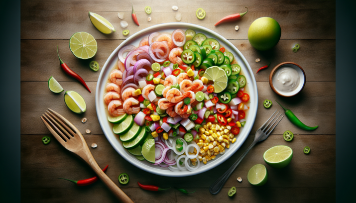 Receta Auténtica de CEVICHE CARRETILLERO. Tradición Peruana en tu Mesa 4 Ceviche Carretillero