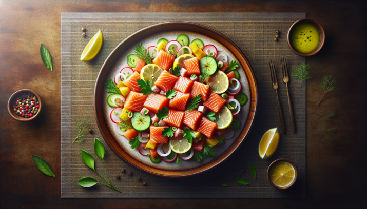 Receta de CEVICHE DE SALMÓN. Un Toque Fresco y Saludable en tu Mesa 2 Ceviche De Salmon 7k4ben3oy2rmu5ukeekg2oqi91epinfbju