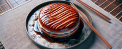 Dorayaki pastel relleno con pasta de judias dulces 7k4bcvq3gh6c174w4gpl1j62jr8q7309nu