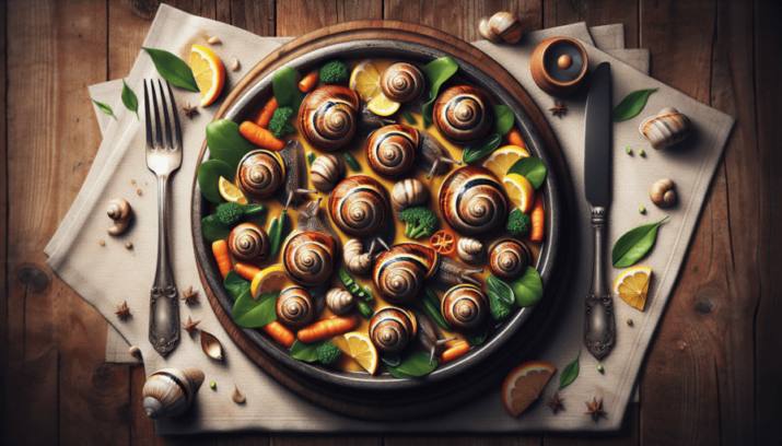 Deliciosa receta de ESCARGOTS (CARACOLES) que sorprenderá tu paladar 1 ESCARGOTS (CARACOLES)