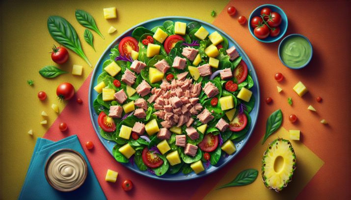 Ensalada de Atún Hawaiana