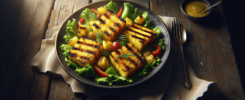 ¡Descubre la deliciosa receta de ENSALADA DE PIÑA Una opción saludable y sabrosa para disfrutar 2 Ensalada de Pina a la Parrilla