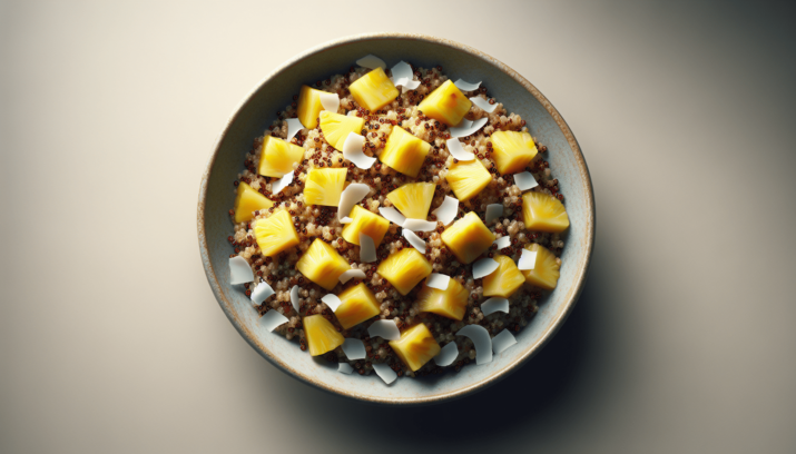 Ensalada de quinoa con piña y coco: una deliciosa y saludable receta para disfrutar 9 Ensalada de Quinoa con Pina y Coco