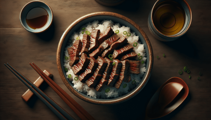 Receta fácil de GYUDON: cómo preparar un delicioso tazón de arroz con ternera en casa 5 Gyudon (tazón de arroz con ternera)