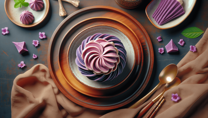 Receta saludable y deliciosa de HELADO DE TARO para disfrutar en casa 3 Helado de Taro