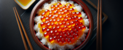 Ikura Don bol de arroz con huevas de salmon 7k4bcvq3gh6c174w4gpl1j62jr8q7309nu