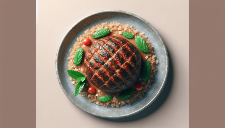 Descubre la deliciosa receta de KEBBEH MESHWIYE: kibbeh a la parrilla, saludable y sabrosa 5 Kebbeh Meshwiye Kibbeh a la parrilla