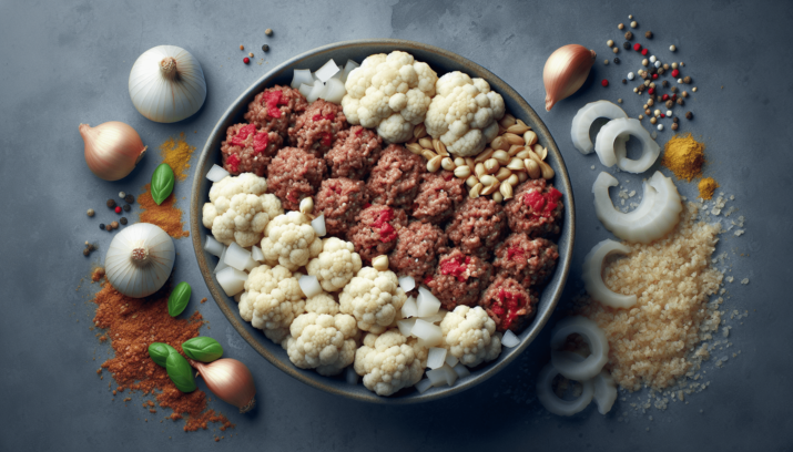 Deléitate con KEBBEH NAYYEH BI ARNABEET: kibbeh crudo con coliflor, una receta saludable y sabrosa 6 Kebbeh Nayyeh Bi Arnabeet Kibbeh crudo con coliflor