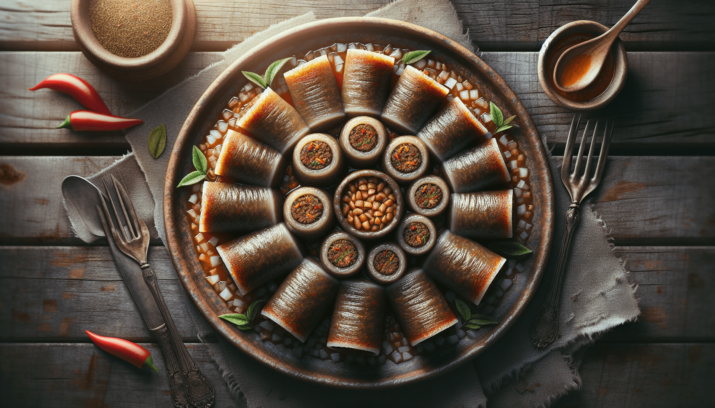 Receta de KEBEH MABROUMEH: kibbeh enrollado - ¡sabor saludable y delicioso! 3 Kebeh Mabroumeh Kibbeh enrollado