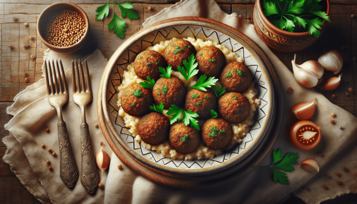 KIBBEH: deliciosas albóndigas de bulgur y carne, una receta saludable y sabrosa 6 Kibbeh Albondigas de bulgur y carne