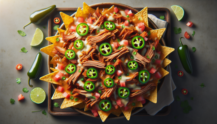 Deliciosos NACHOS DE CERDO KALUA: receta saludable y llena de sabor 6 Nachos de Cerdo Kalua