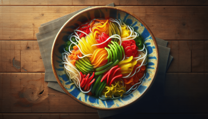 Namasu (ensalada de vegetales encurtidos)