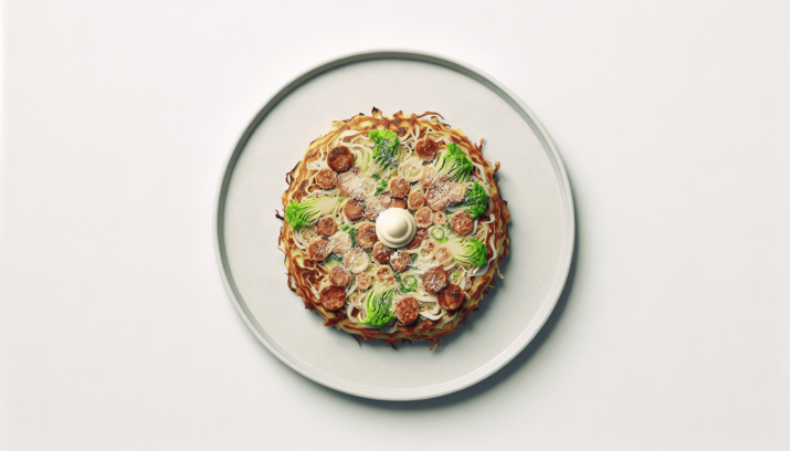 Okonomiyaki (panqueques japoneses)