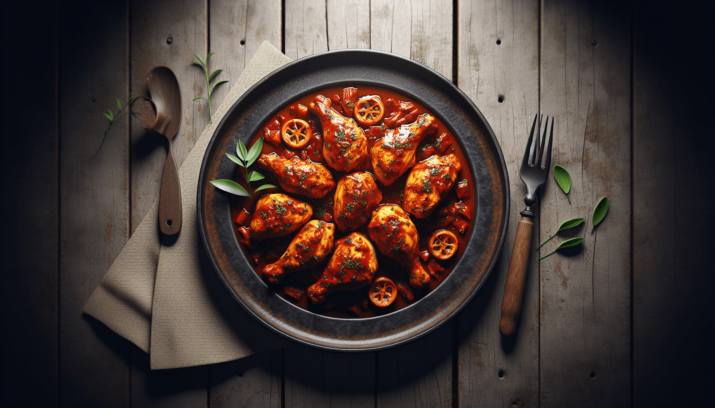 POULET À LA DIABLE (POLLO A LA DIABLA)