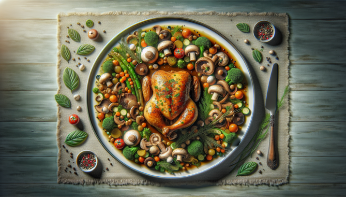 Receta saludable y sabrosa: cómo preparar POULET À LA FORESTIÈRE (POLLO A LA FORESTAL) paso a paso 10 POULET À LA FORESTIÈRE (POLLO A LA FORESTAL)