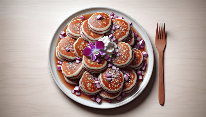 ¡Disfruta de los deliciosos PANQUEQUES DE POI! Una receta saludable y sabrosa 8 Panqueques de Poi