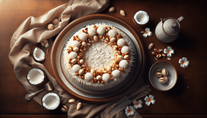 Delicioso PASTEL DE COCO Y NUEZ DE MACADAMIA HAUPIA: receta saludable y sabrosa 6 Pastel de Coco y Nuez de Macadamia Haupia