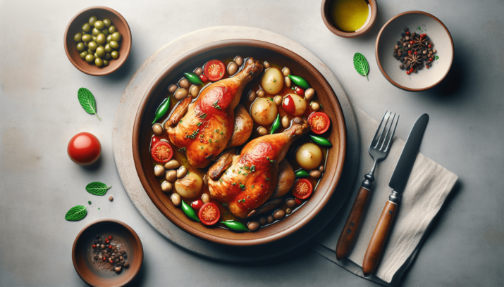 Cómo preparar POLLO A LA ANDALUZA: una receta saludable y sabrosa 4 Pollo a la andaluza