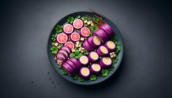 Deliciosos ROLLOS DE TARO: una receta saludable y sabrosa que debes probar 10 Rollos de Taro 7n1443zeqih7grib63klr95ulodo93oo56