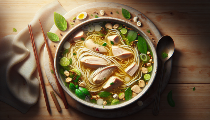 Deliciosa receta de SOPA DE POLLO Y FIDEOS LARGOS: ¡saludable y sabrosa! 4 Sopa de Pollo y Fideos Largos