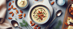 Receta saludable y sabrosa: SOPA DE ALMENDRAS que te encantará 2 Sopa de almendras
