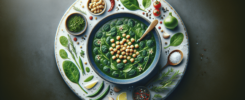 SOPA DE GARBANZOS Y ESPINACAS: una receta saludable y sabrosa para tu dieta 3 Sopa de garbanzos y espinacas