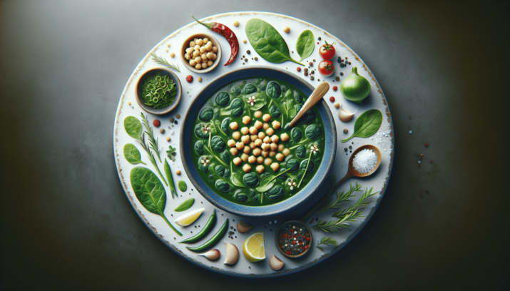 SOPA DE GARBANZOS Y ESPINACAS: una receta saludable y sabrosa para tu dieta 7 Sopa de garbanzos y espinacas