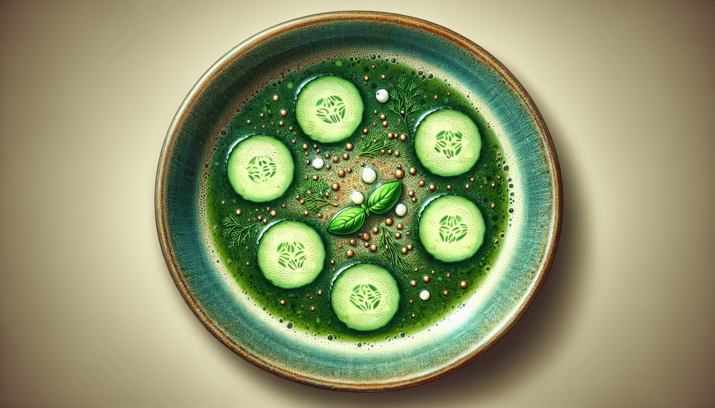 Deliciosa y saludable SOPA DE PEPINO: receta imperdible 3 Sopa de pepino