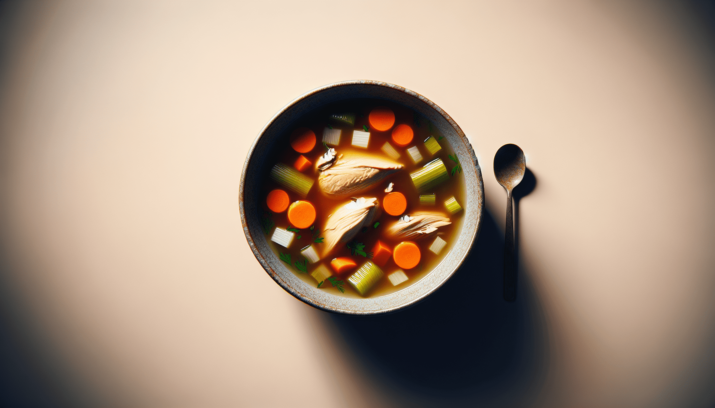 Receta de SOPA DE POLLO saludable y sabrosa que encantará a tu paladar 5 Sopa de pollo