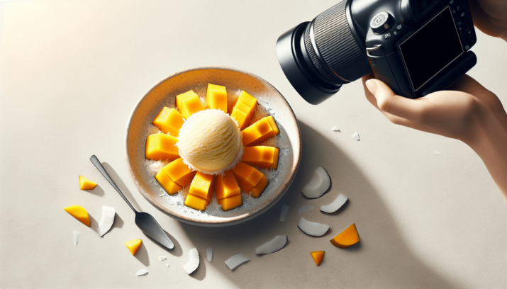 Delicioso sorbete de MANGO Y COCO: una receta saludable y sabrosa 2 Sorbete de Mango y Coco