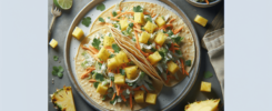 Tacos de Ensalada de Col con Pina