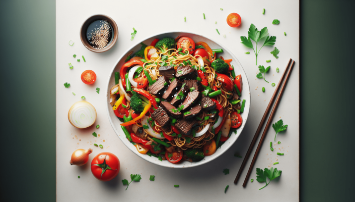 TALLARÍN SALTADO PERUANO. Aprende a Preparar una Versión Saludable y Deliciosa del Clásico Limeño 9 Tallarin Saltado Peruano