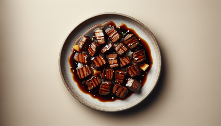 Deliciosas recetas: cómo cocinar TERIYAKI DE CARNE en salsa dulce paso a paso 2 Teriyaki de carne cocido en salsa dulce