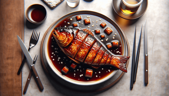Receta fácil de TERIYAKI DE PESCADO cocido en salsa dulce: ¡sabor asiático en tu cocina! 10 Teriyaki de pescado cocido en salsa dulce