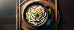 Udon (fideos gruesos de trigo)