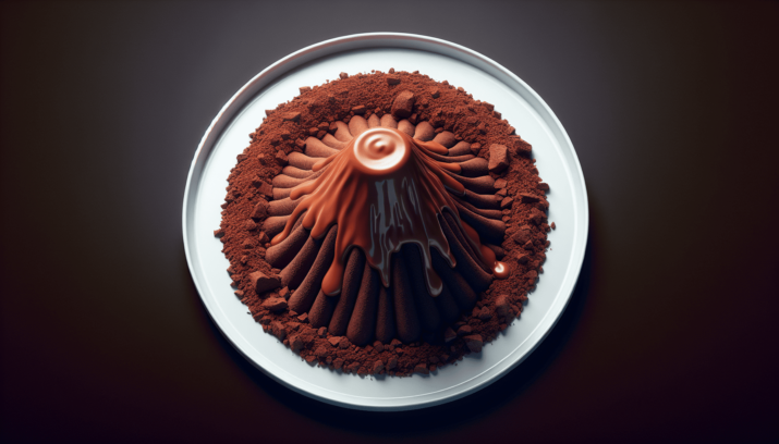 VOLCÁN DE CHOCOLATE AL ESTILO CHILENO: Receta Saludable y Deliciosa 4 Volcan de chocolate al estilo chileno